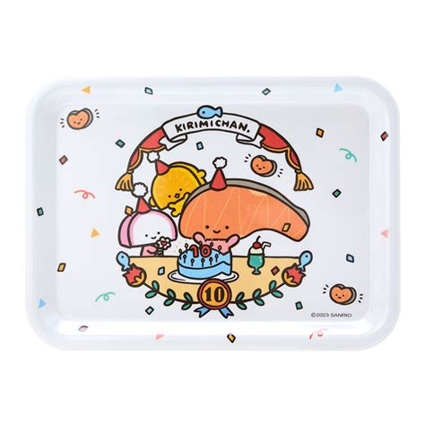 sanrio salmon|sanrio 10th anniversary serving tray.